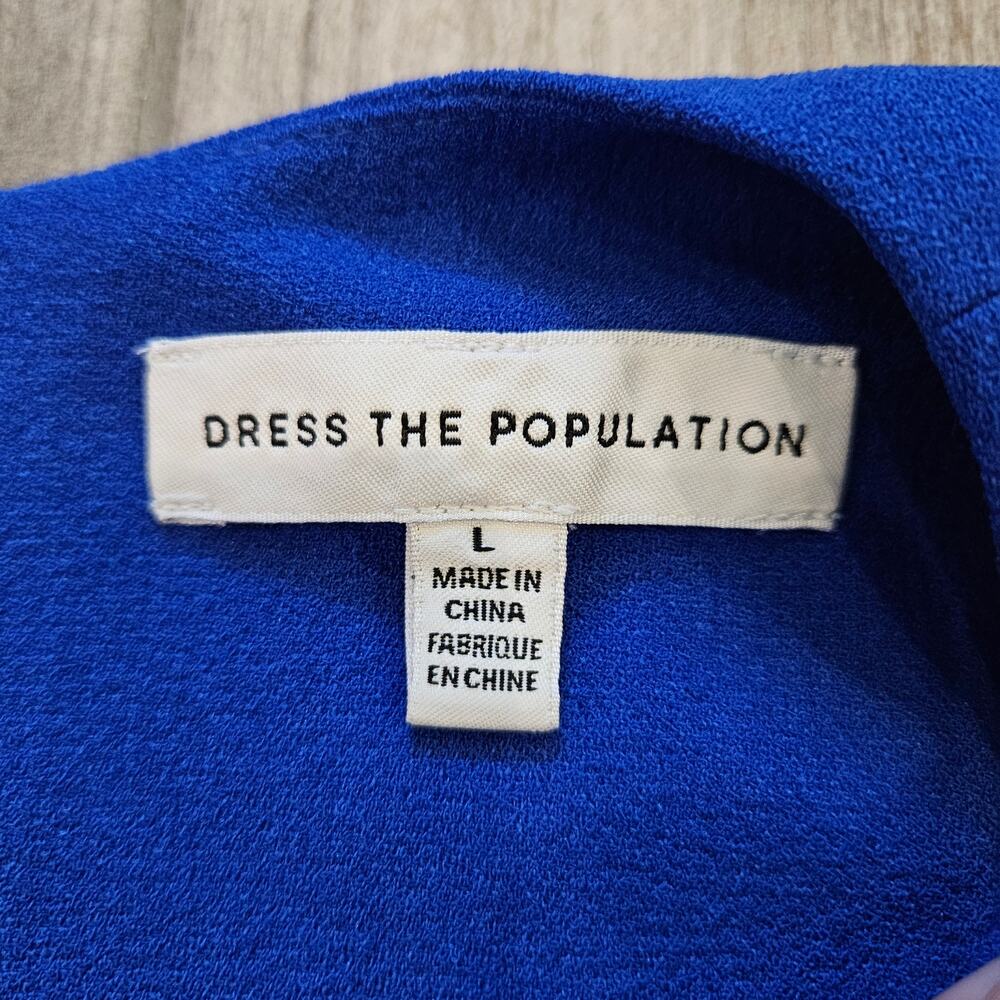 Dress the Population Blue Catalina Dress - Picture 11 of 14